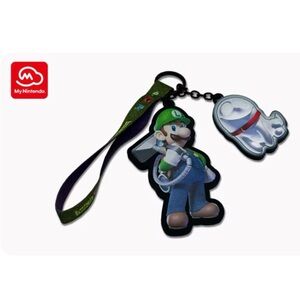 Luigi’s Mansion Ghost Poltergust 2 Charms  Keychain
